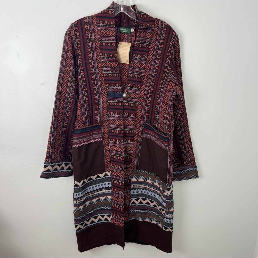 Kathmandu NWT Multicolor Patterned Jacket